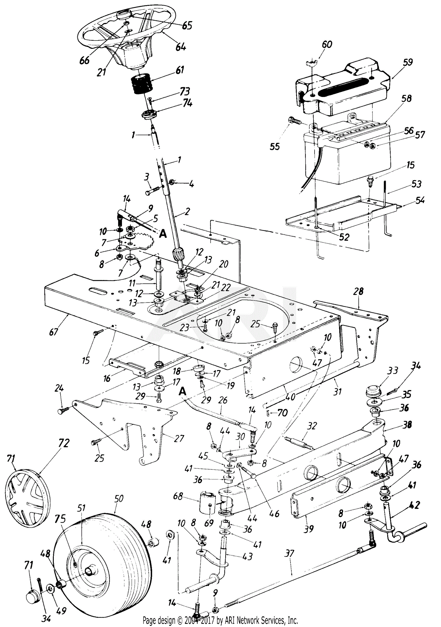 Mtd Signature 2000 Mdl Tmo-33954a Parts Diagram For Parts