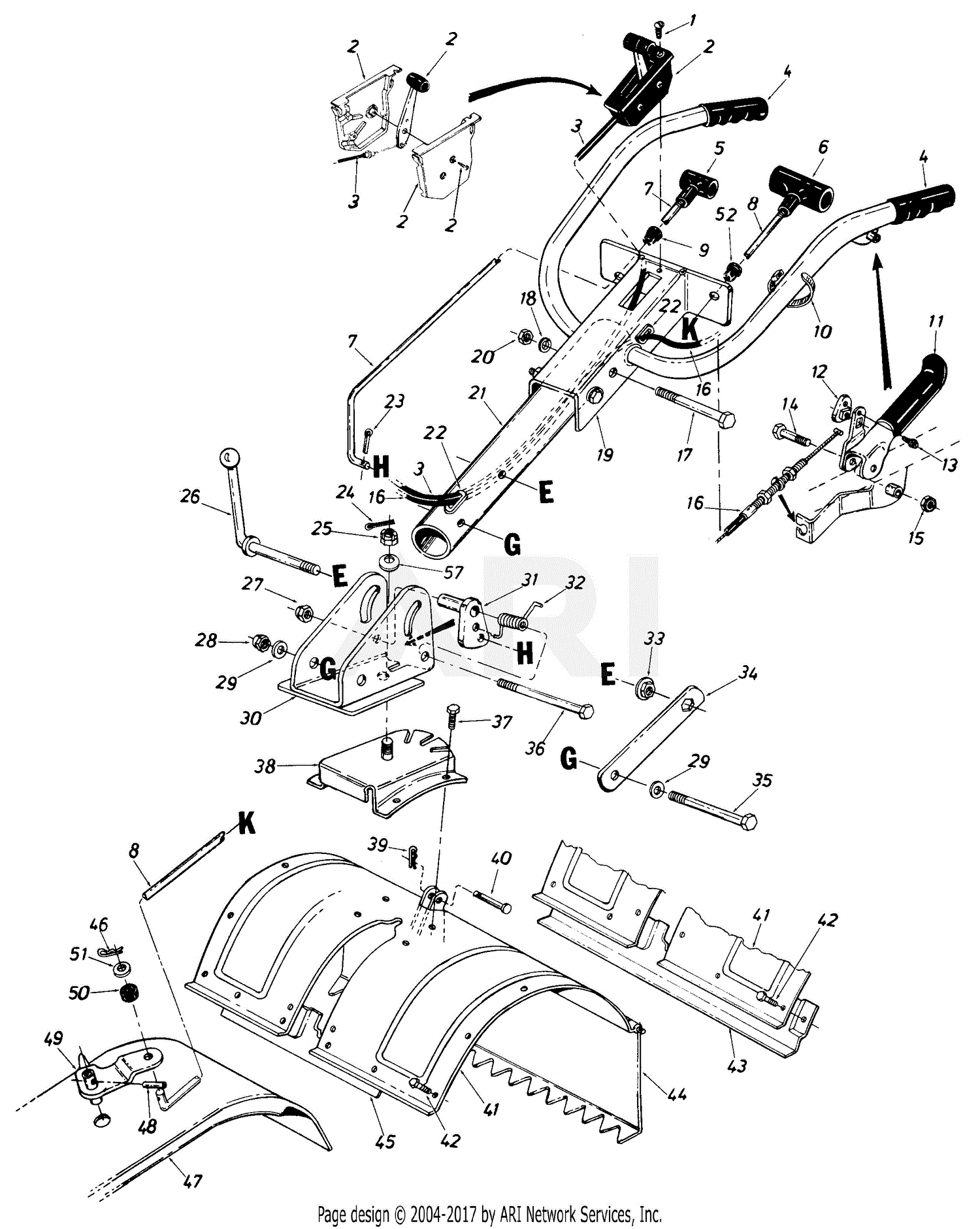 Wizard Tiller Belt Diagram