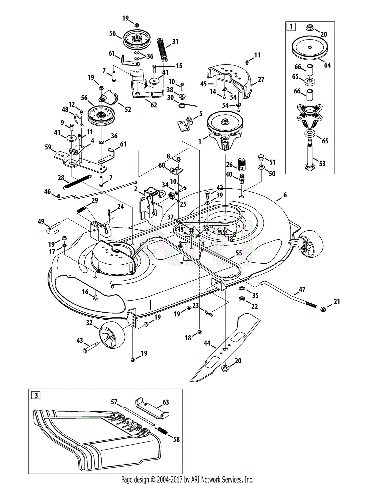Mtd 13ao785t058  2012  M19546  2012  Parts Diagram For