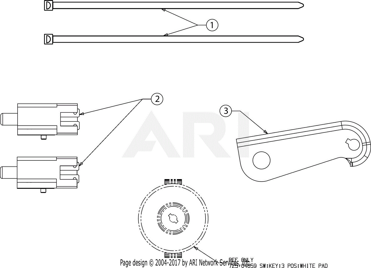 MTD M15542 13AM775S058 (2016) Parts Diagram for Electrical