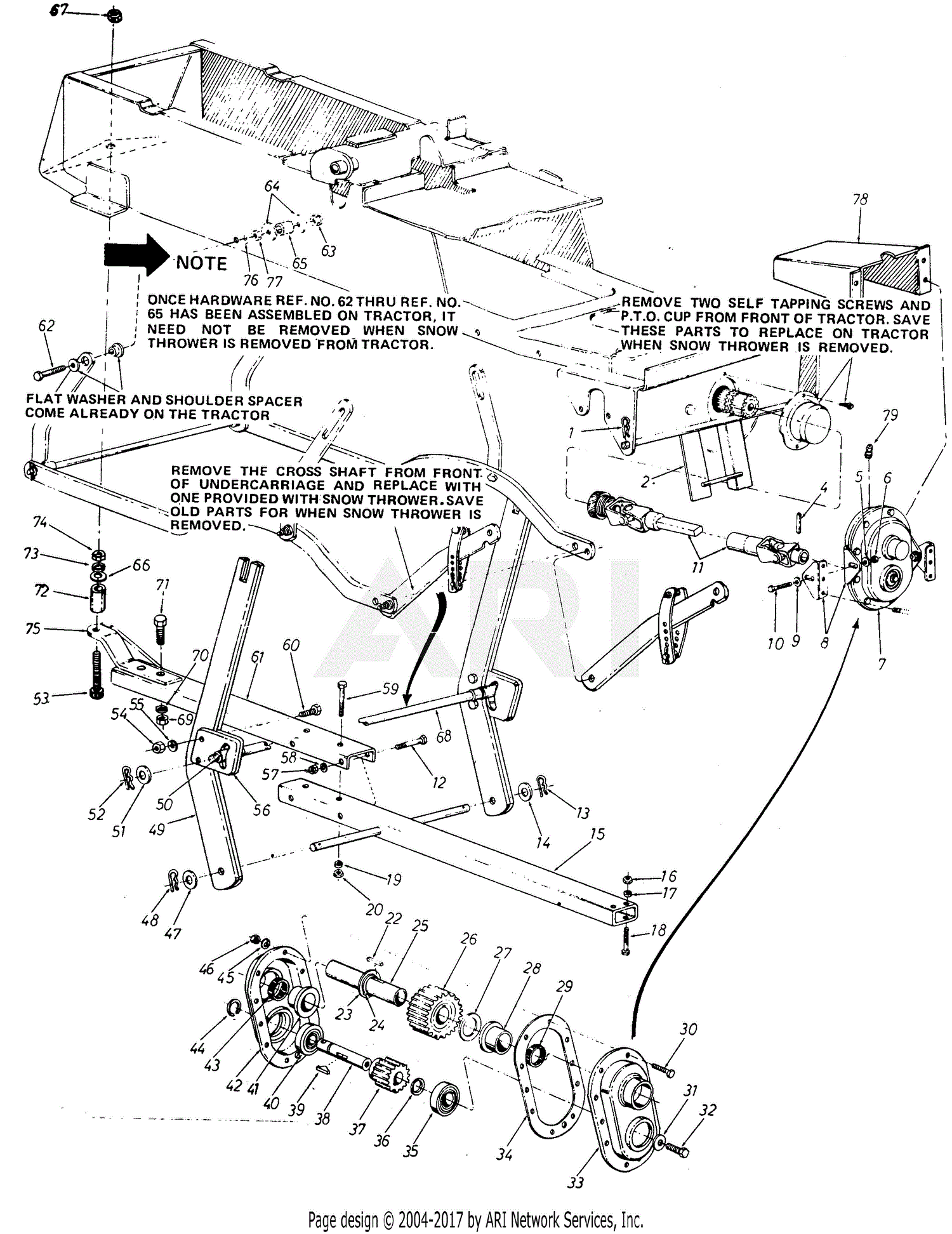 Cub Cadet Snow Blower Parts Diagram
