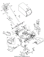 Remington RM 3000 (15A-3000783) - Remington Walk-Behind Reel Mower (2014)  General Assembly Parts Lookup with Diagrams