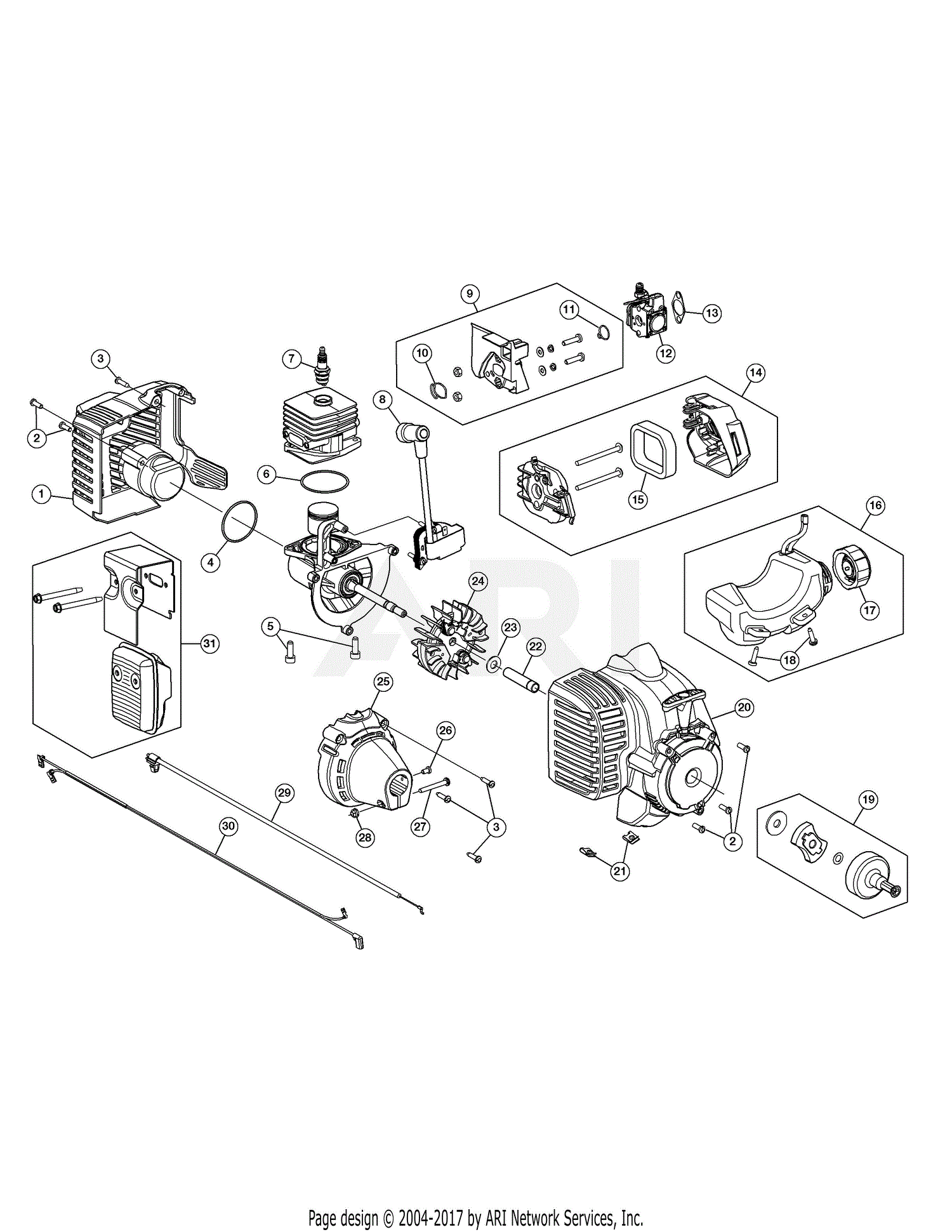 MTD RM2560 41BD160G983 41BD160G983 RM2560 Rustler Parts Diagram for