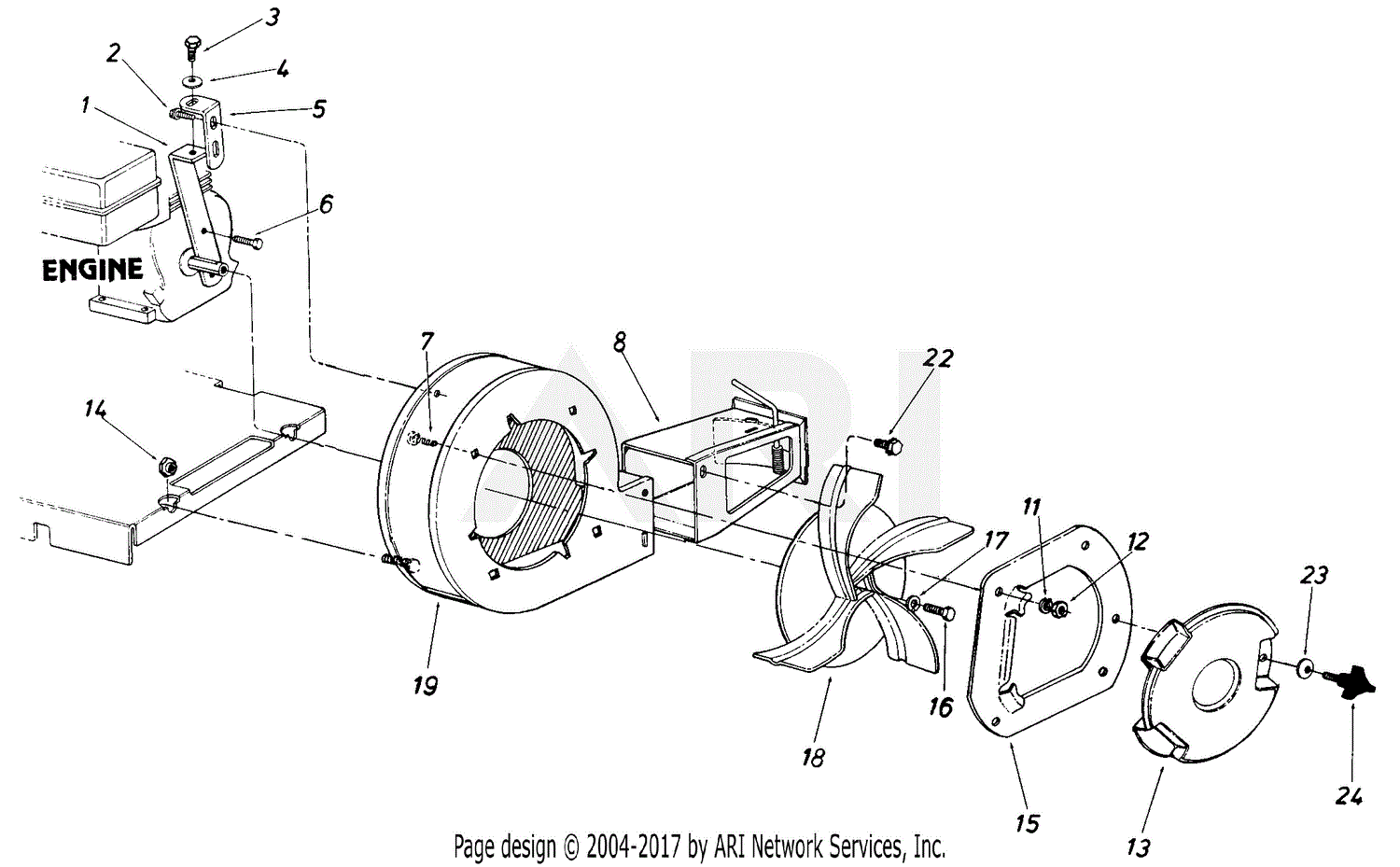 Leaf Blower Engine Diagram