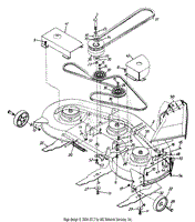 Mtd Garden Tractor Parts Diagram 