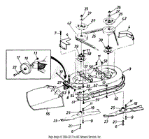 MTD 136D696G190 Lawn Tractor LT-155 (1996) Parts Diagram ... wiring diagram for cub cadet ltx 1046 