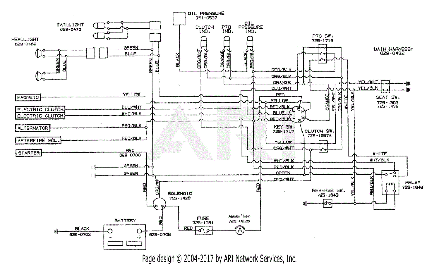 White Outdoor Mowers Wiring Diagrams 53