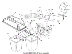 MTD 245-596-190 2 HP Edger (1985) Parts Diagram for Edger Assembly