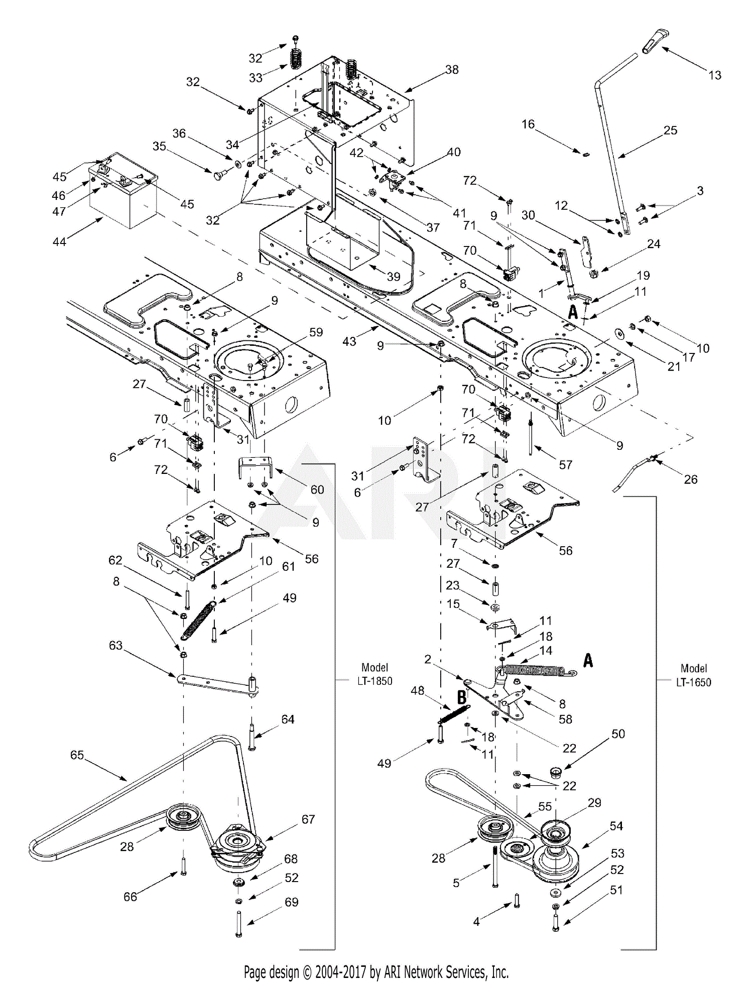 Cub Cadet 1650 Wiring Diagram - Daily Vibe