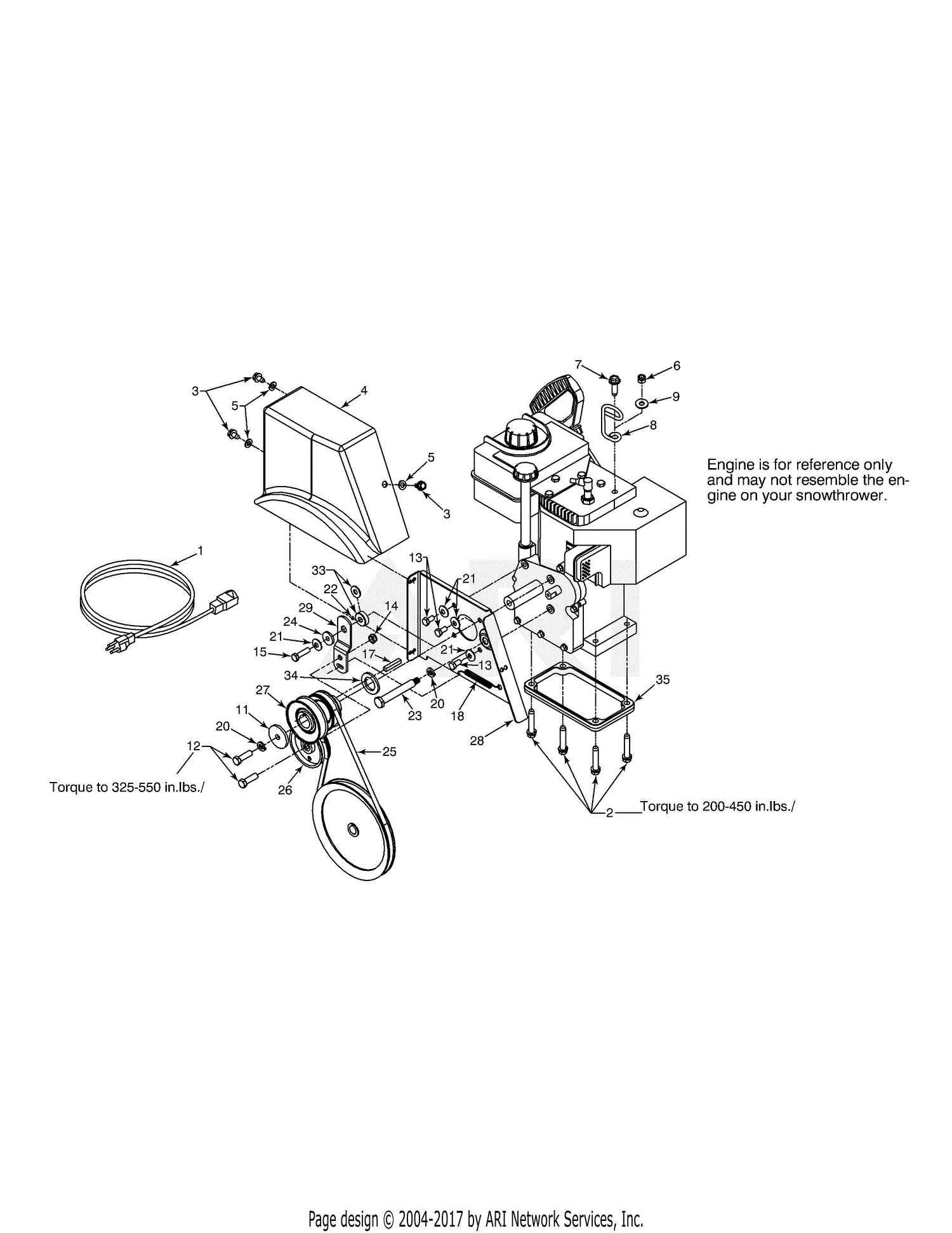 MTD 31AE9M6G590 SB-928 (2005-2) Parts Diagram for Pulley & Drive Assembly