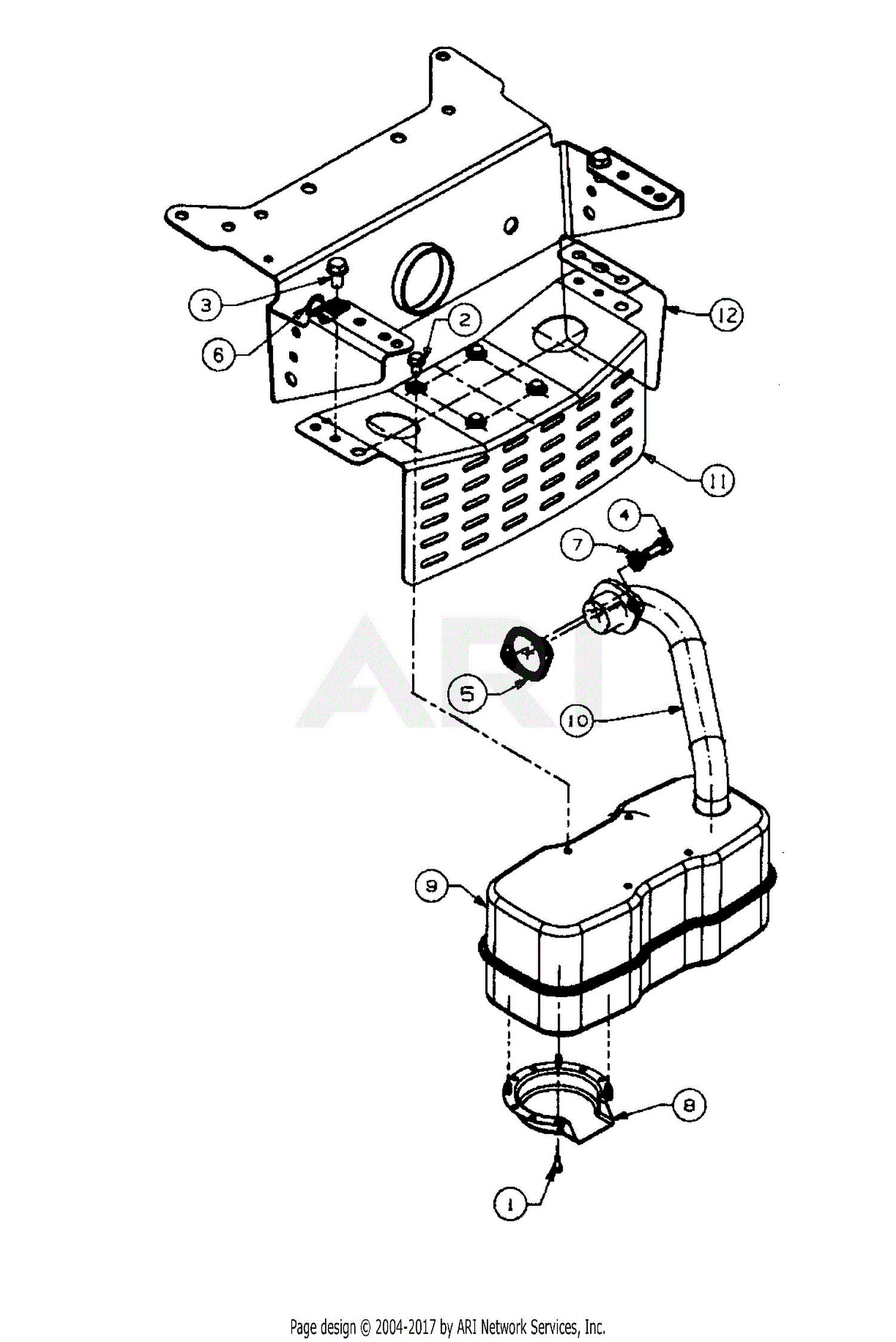 Diagram Of A Muffler