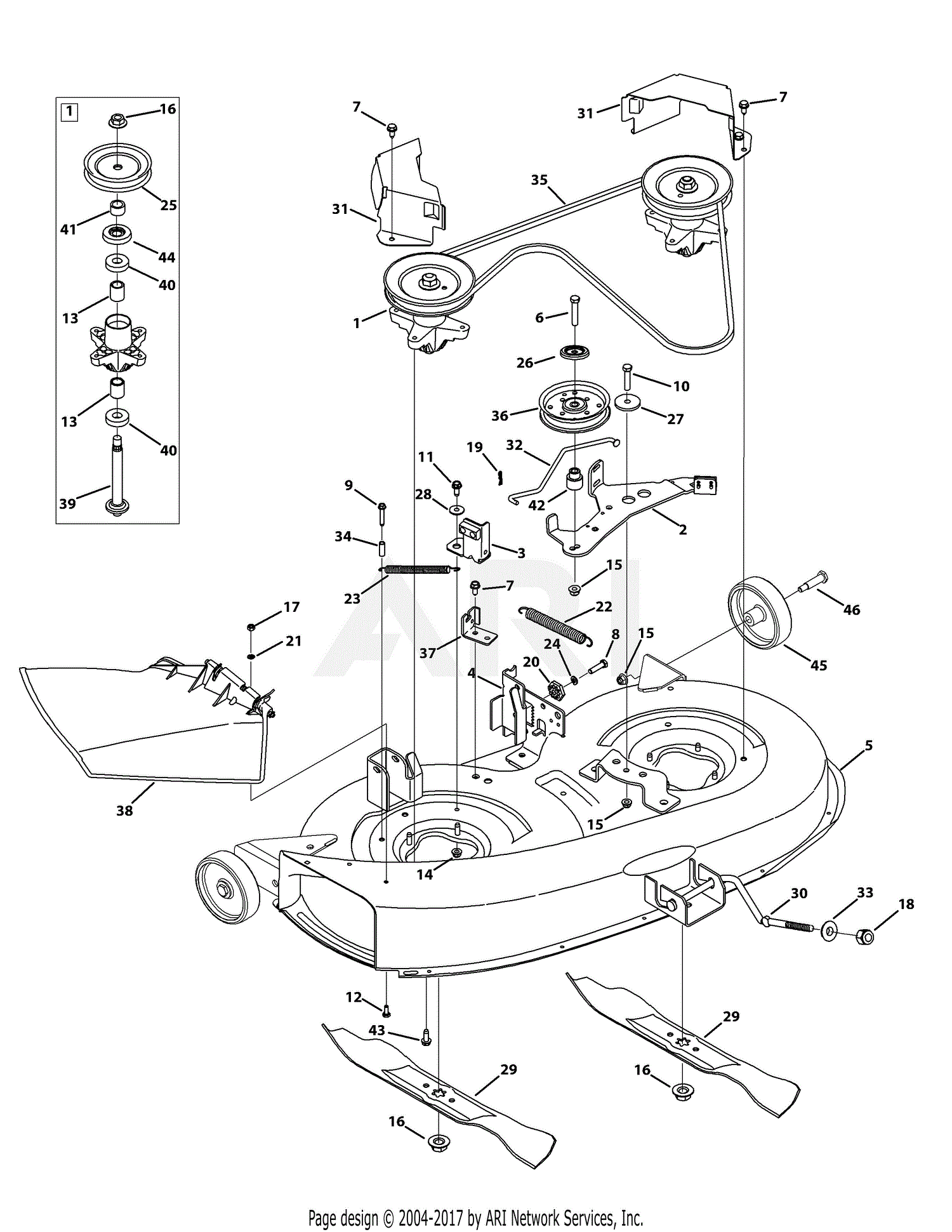 28 Yard Machines Lawn Mower Parts Diagram