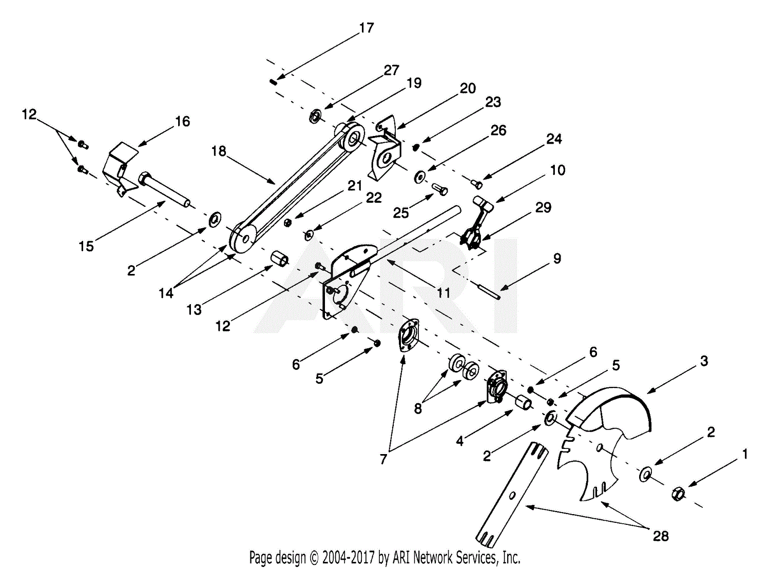 Yard machine edger discount 3.5 hp parts