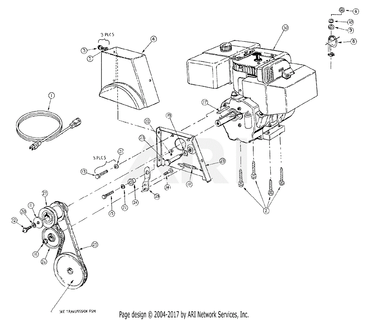 Mtd 31ae880h352  1998  Parts Diagram For Belt Drive