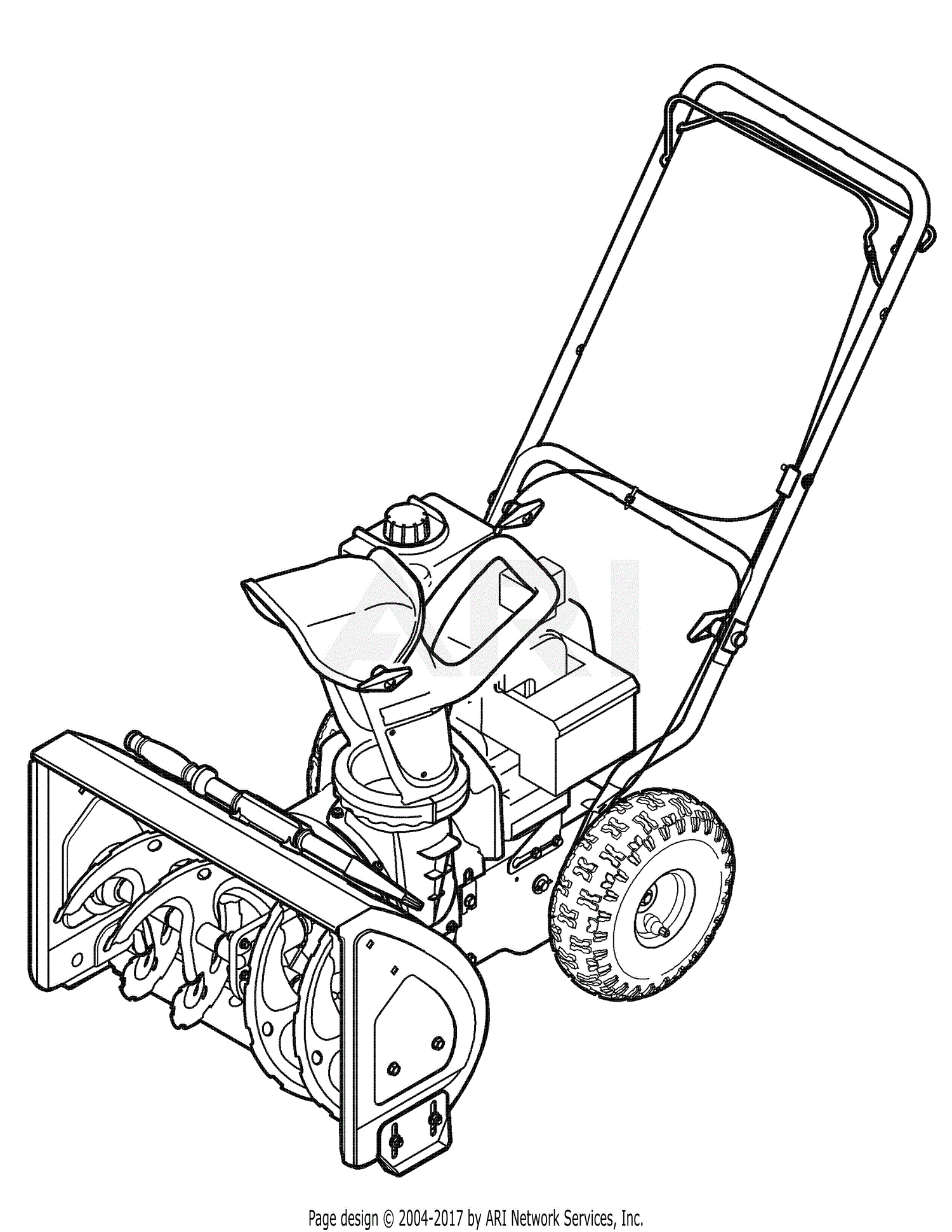 MTD 31A-3CAD762 (2007) Parts Diagram for .Quick Reference 3CAD