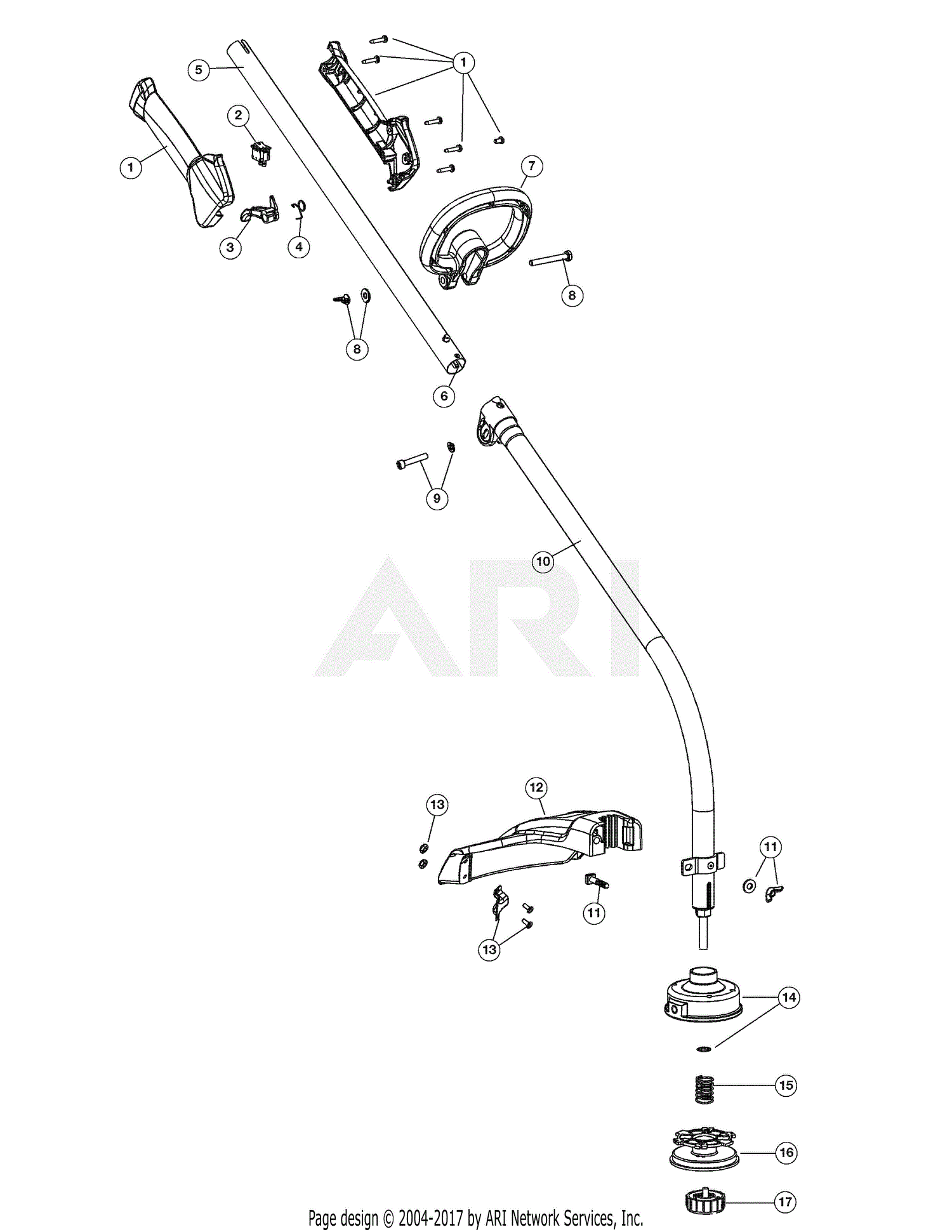 MTD Y2500 41AD25CC900 41AD25CC900 Y2500 Parts Diagram for General Assembly