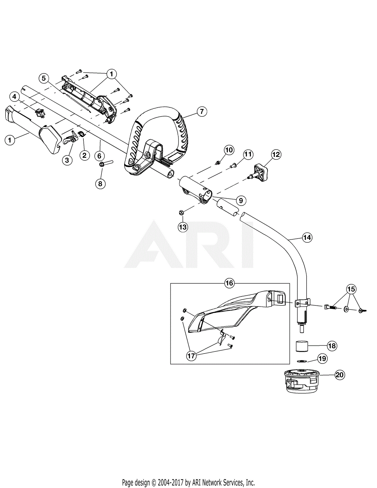 MTD Y4700EC 41AD479C900 Parts Diagram for General Assembly