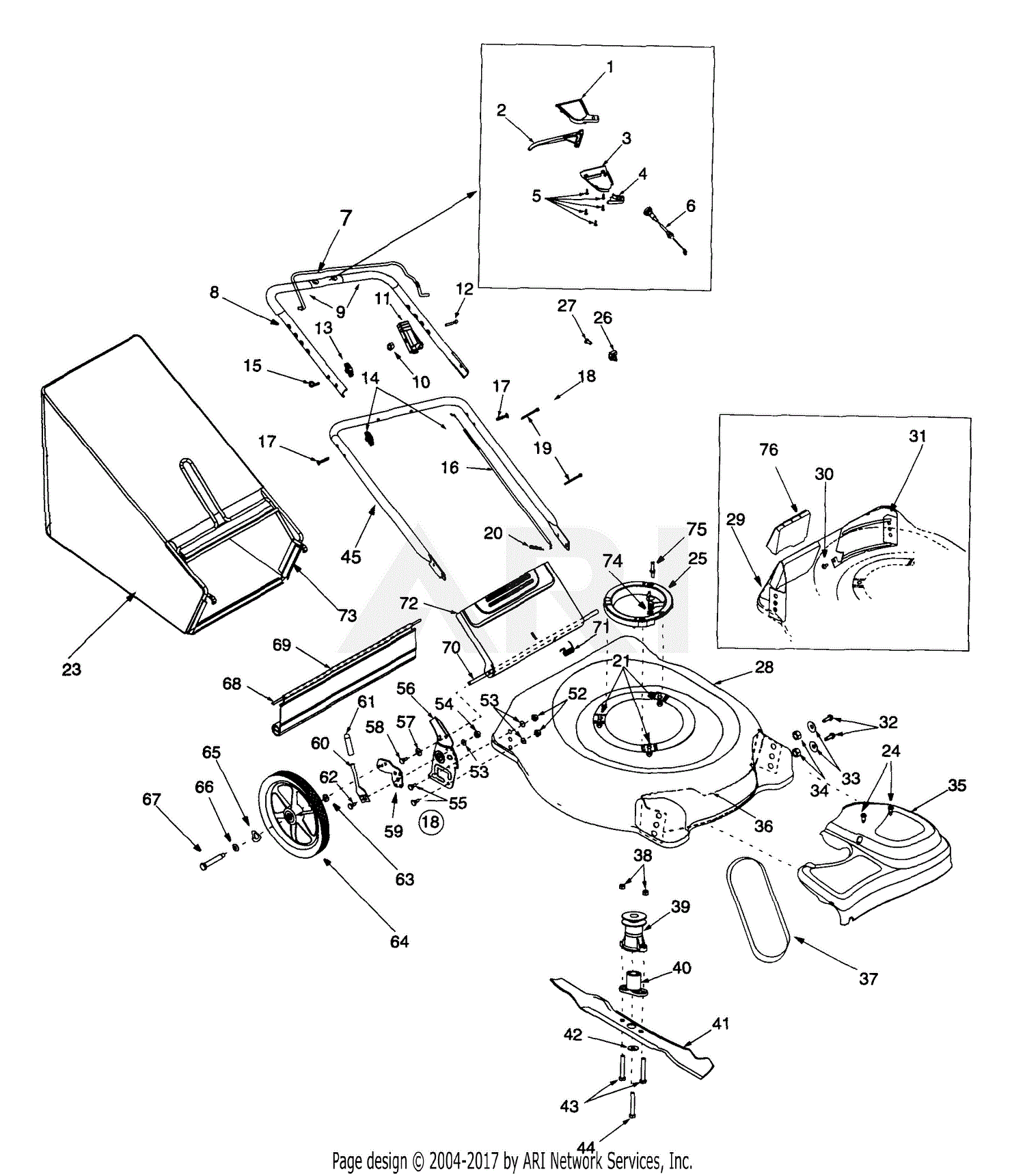 MTD 12A-559K401 (1999) Parts Diagram for General Assembly