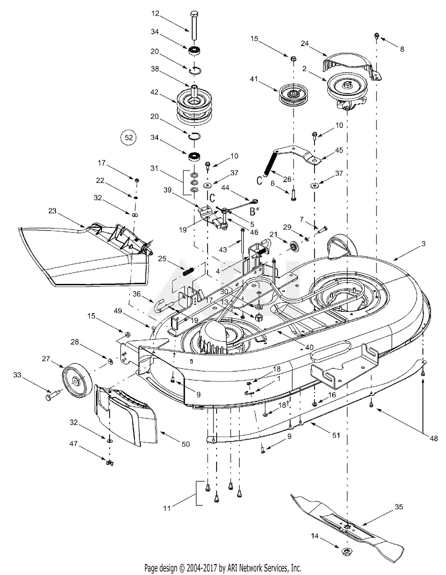 Wiring Diagram  7 Cub Cadet Spindle Assembly Diagram