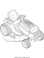 MTD 13AO772H755 (2007) Parts Diagram for Deck Assembly 46 Inch