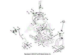 MTD 13AC76LF055 2013 Parts Diagram for Electrical Schematic