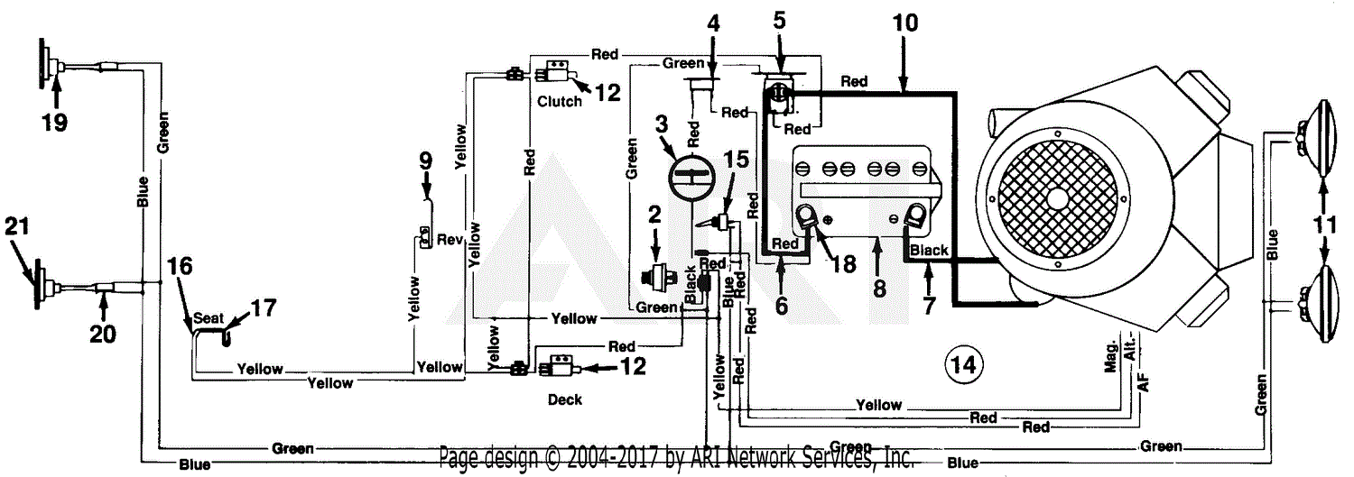 Yardman Mtd Wiring Diagram