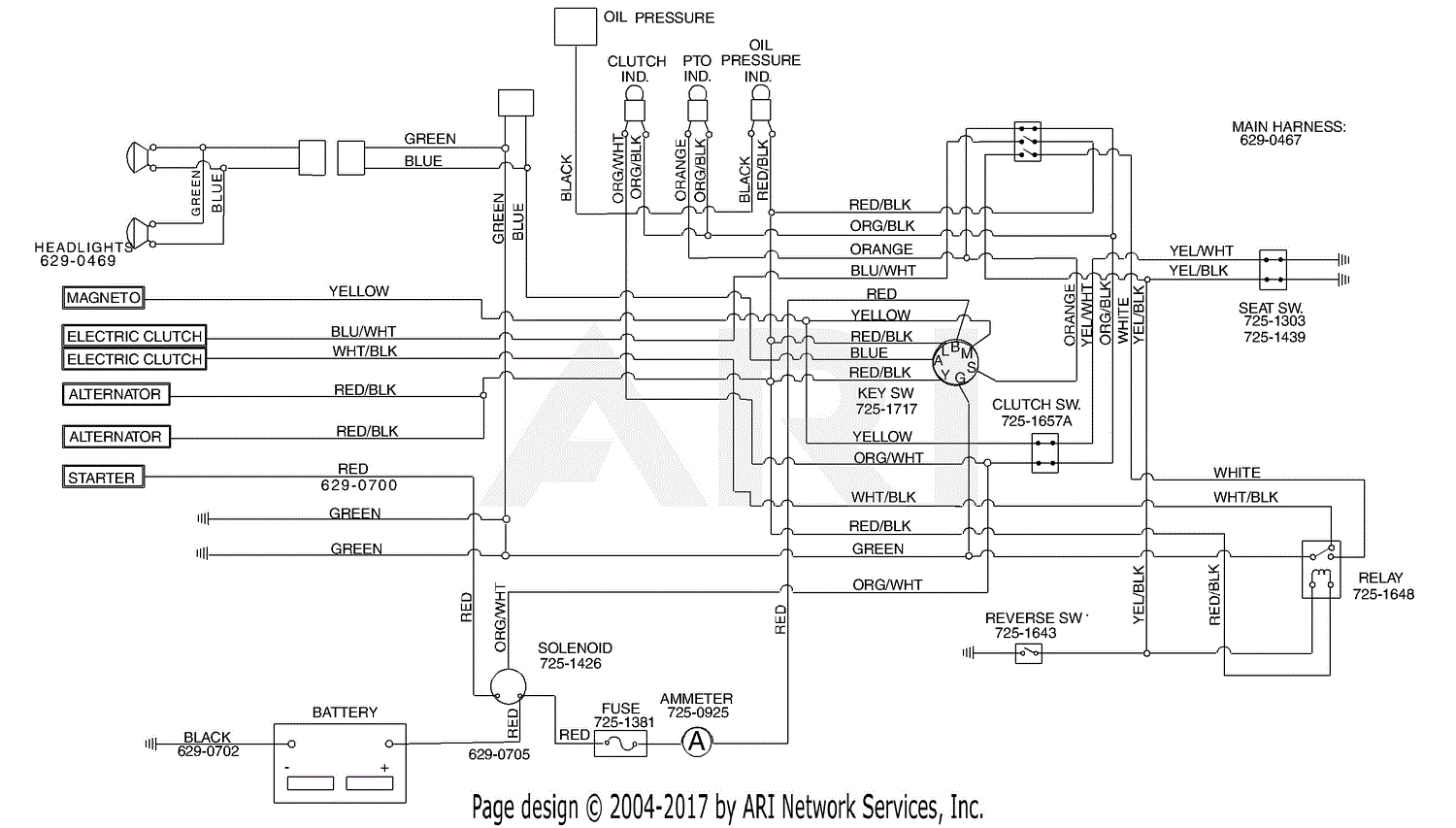 Mtd 14aw834h401 1998 Parts Diagram For Wiring Diagram