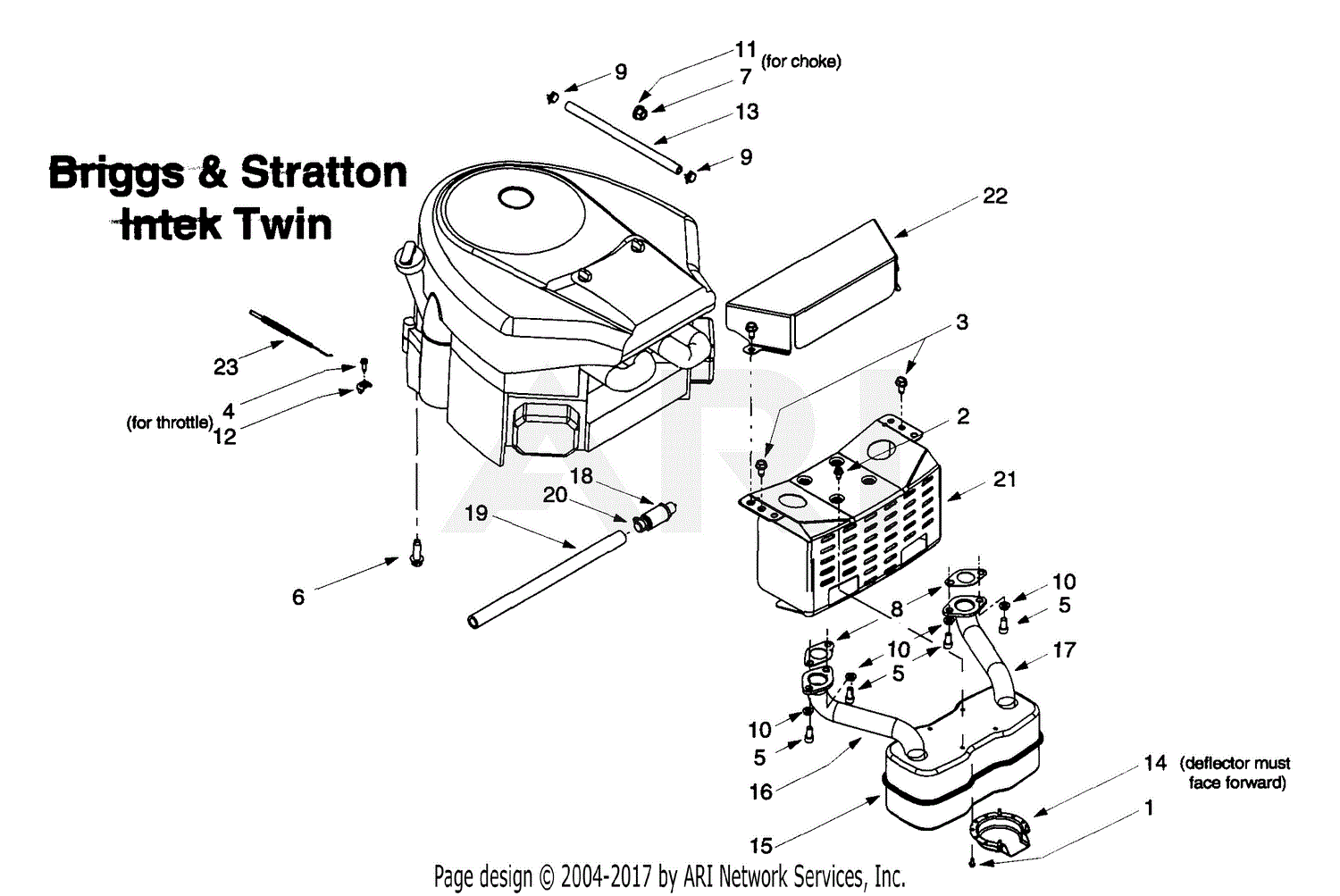 Двигатель газонокосилки briggs stratton схема