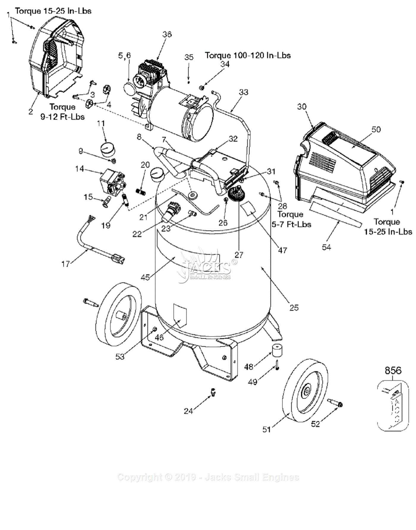 Devilbiss FB5020VP Type Parts Diagrams, 42% OFF | Savco.net