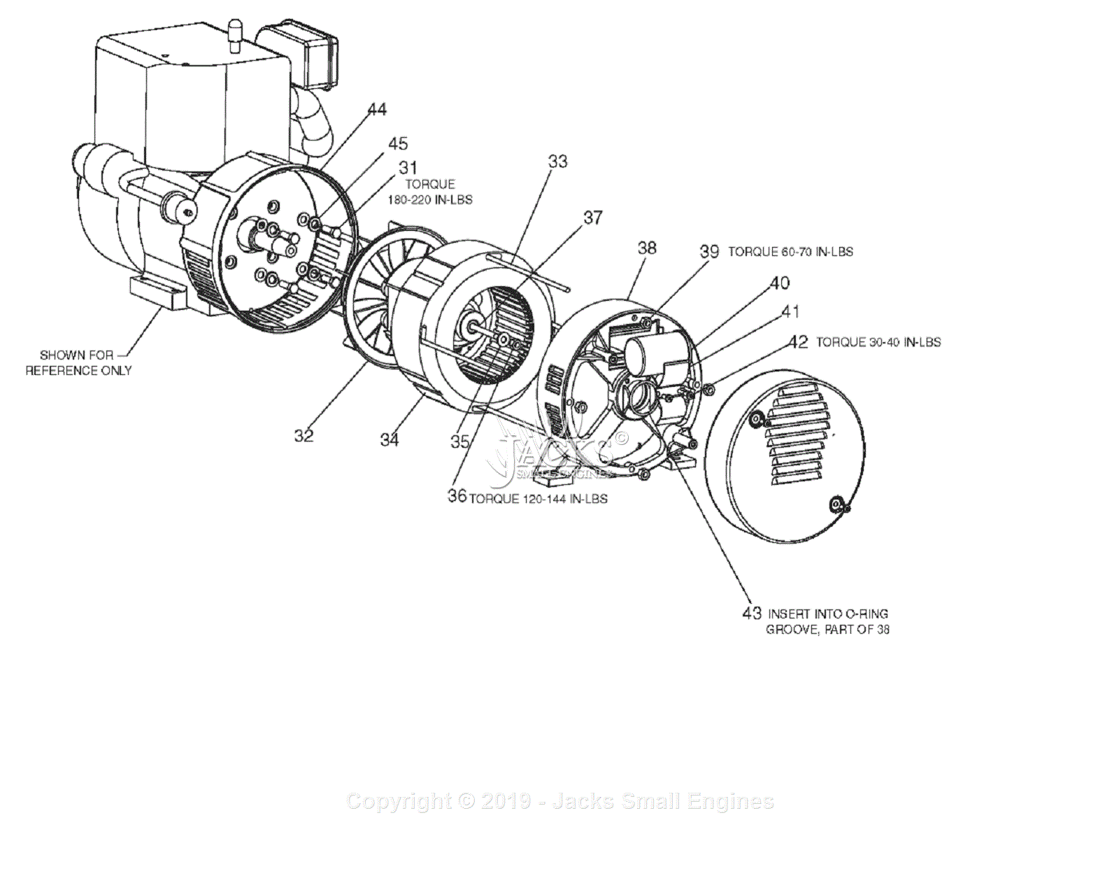 Devilbiss 919-32915 Parts Diagram for Pump Assembly