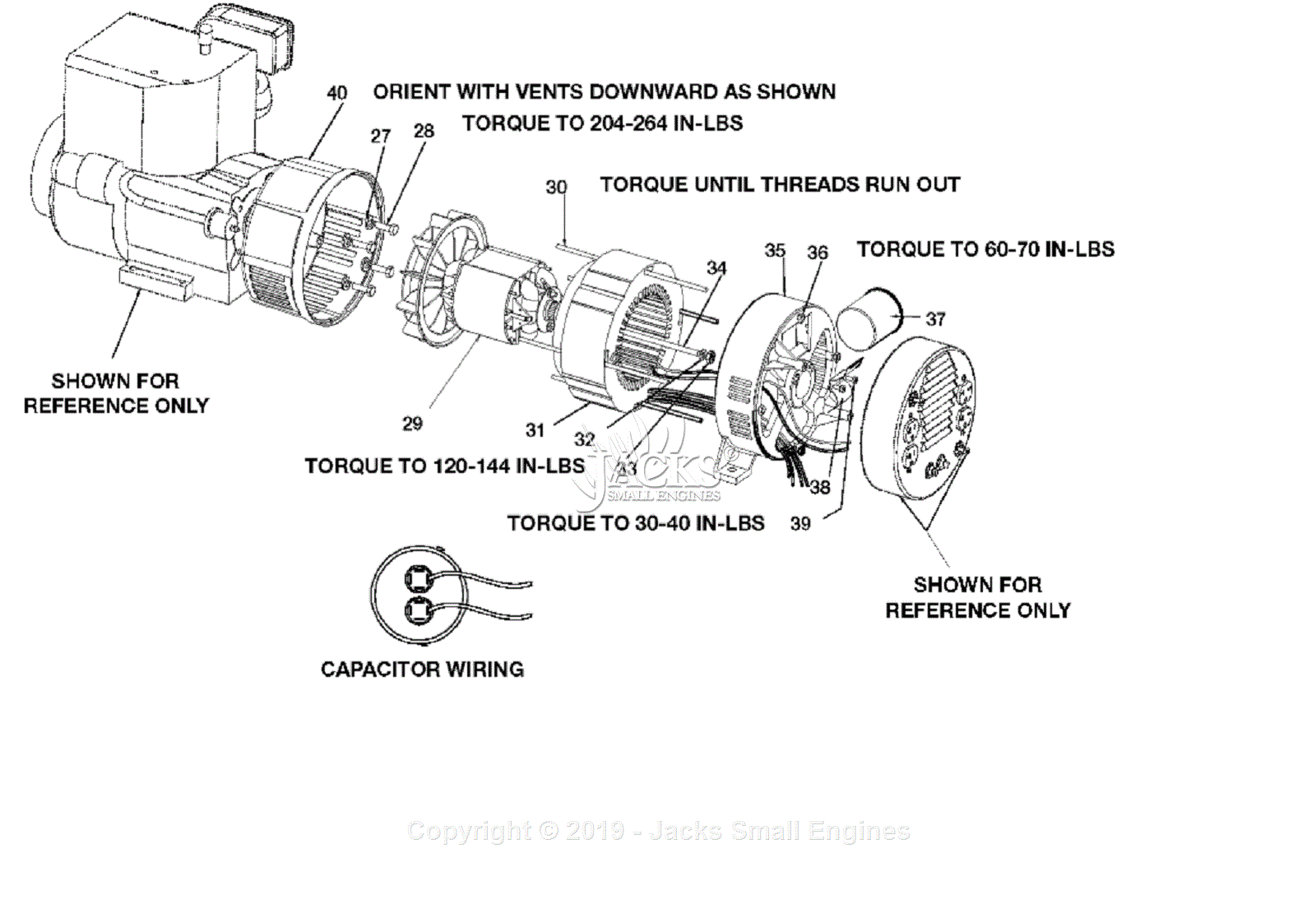 Devilbiss 919-67958 Parts Diagram for Pump Assembly