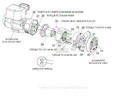 Devilbiss GB5000-WK Type 2 Parts Diagram For Pump Assembly