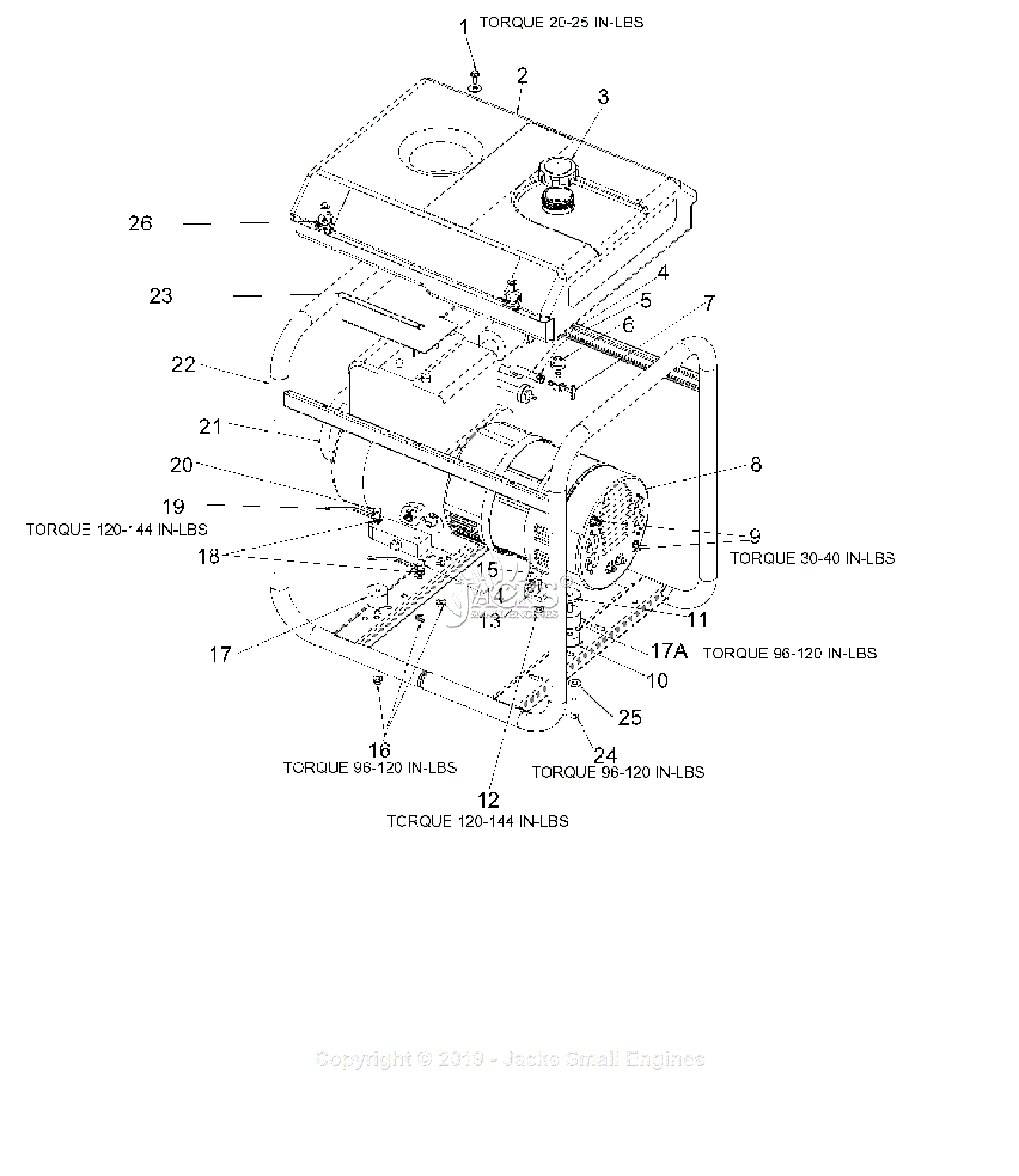 Devilbiss GB5000-WK Type 3 Parts Diagram For Assembly