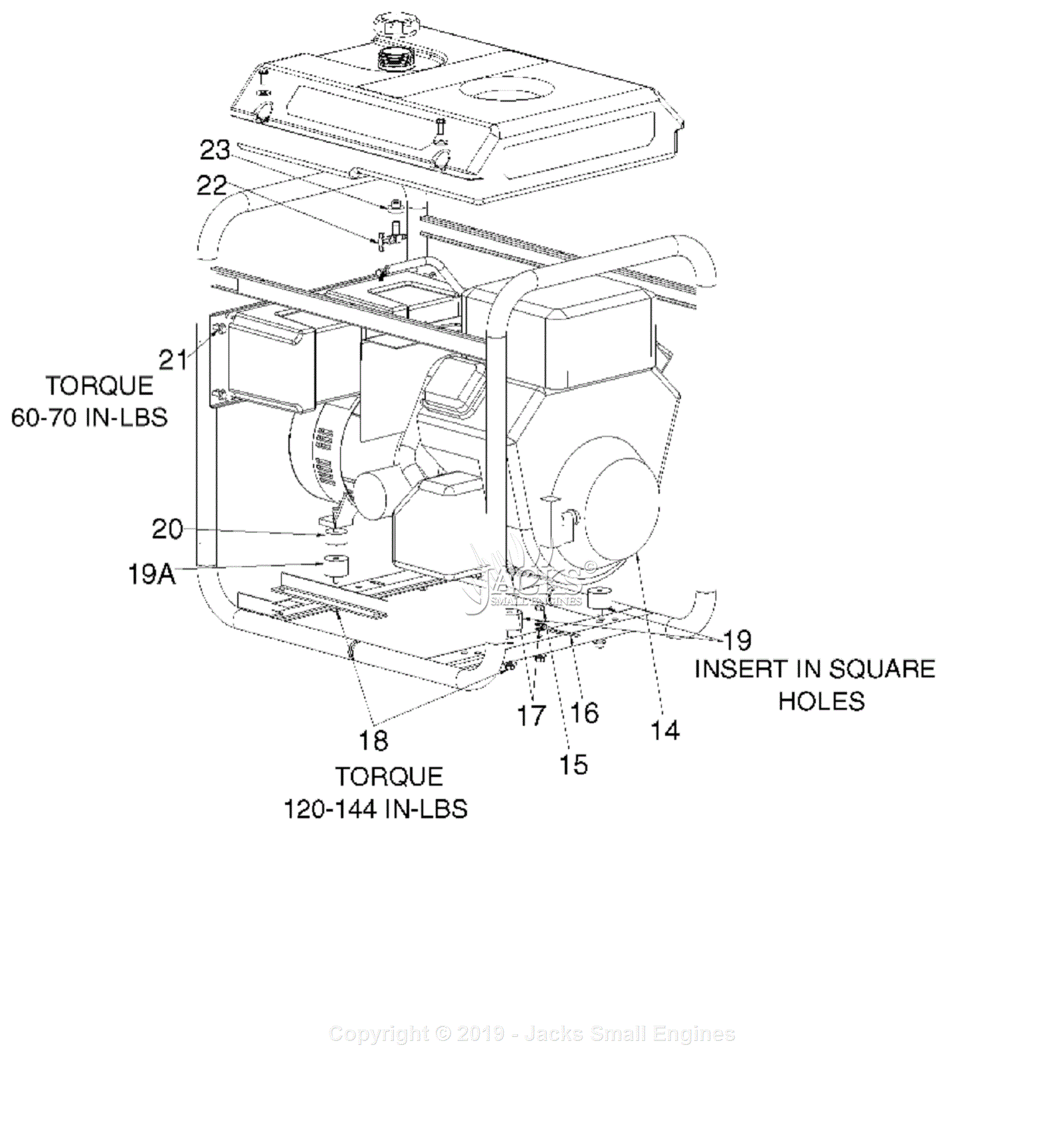 Devilbiss GBVE8000WK Type 1 Parts Diagram for Assembly 2