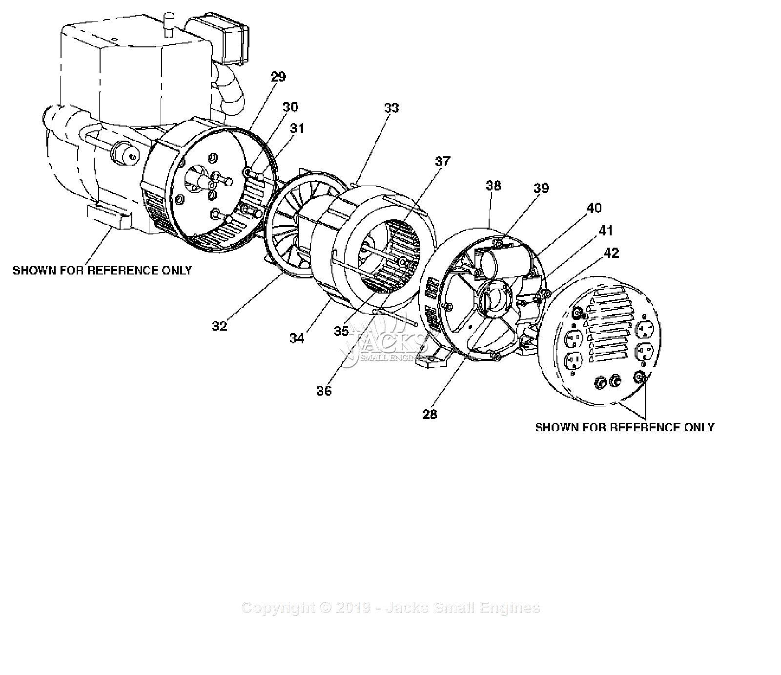 Devilbiss GT5250-WK Type 1 Parts Diagram For Pump Assembly