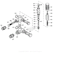 Devilbiss ZR2700 Parts Diagram for Unloader Assembly