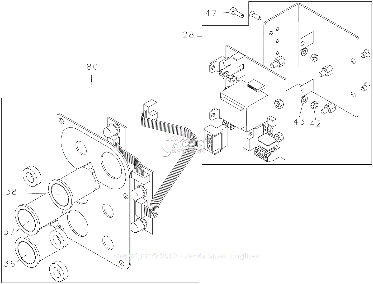 Dewalt DW159 Parts Diagram for Drill Press 2