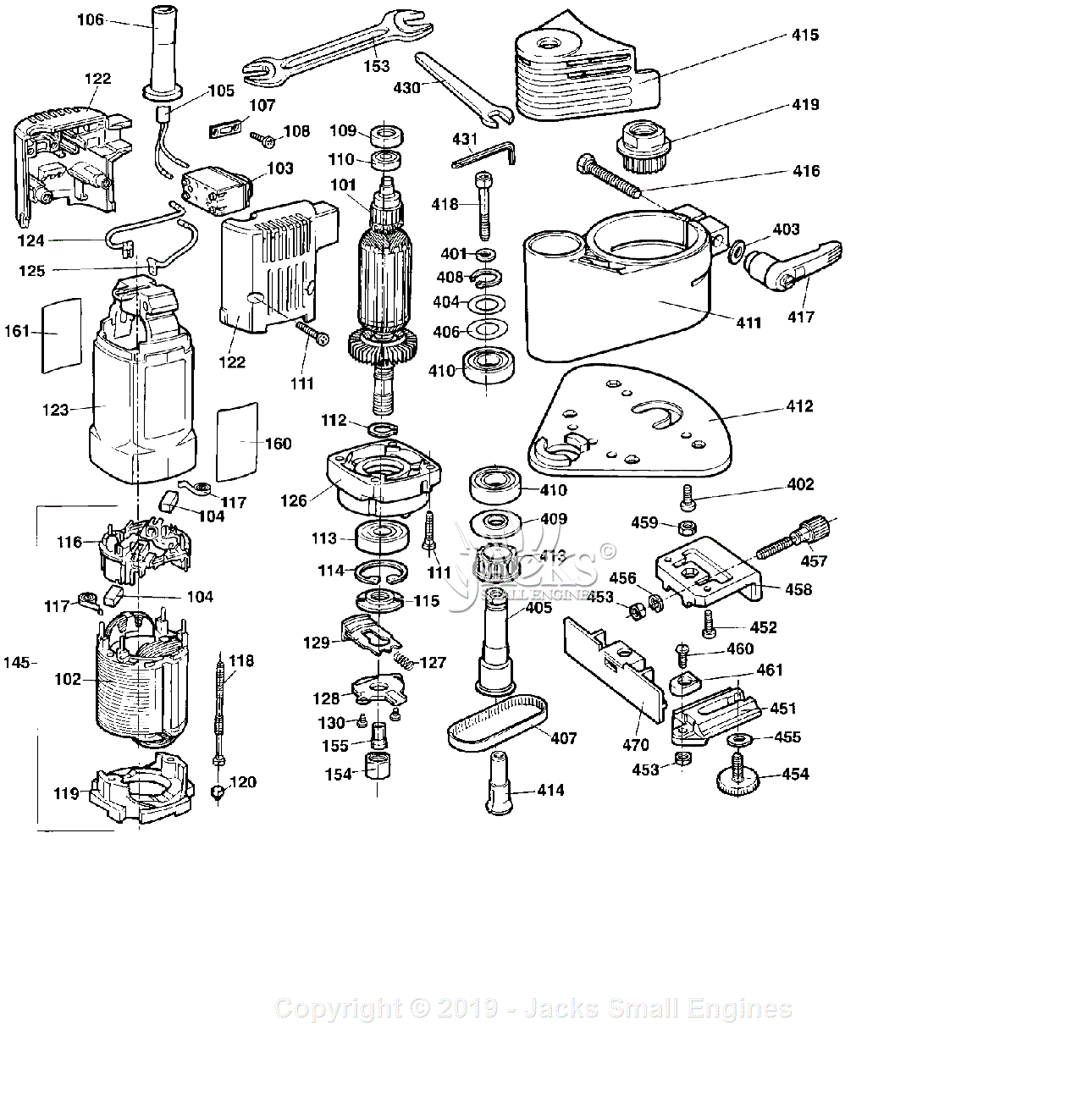 Dewalt Dw672 Type 1 Parts Diagram For Laminate Trimmer Default