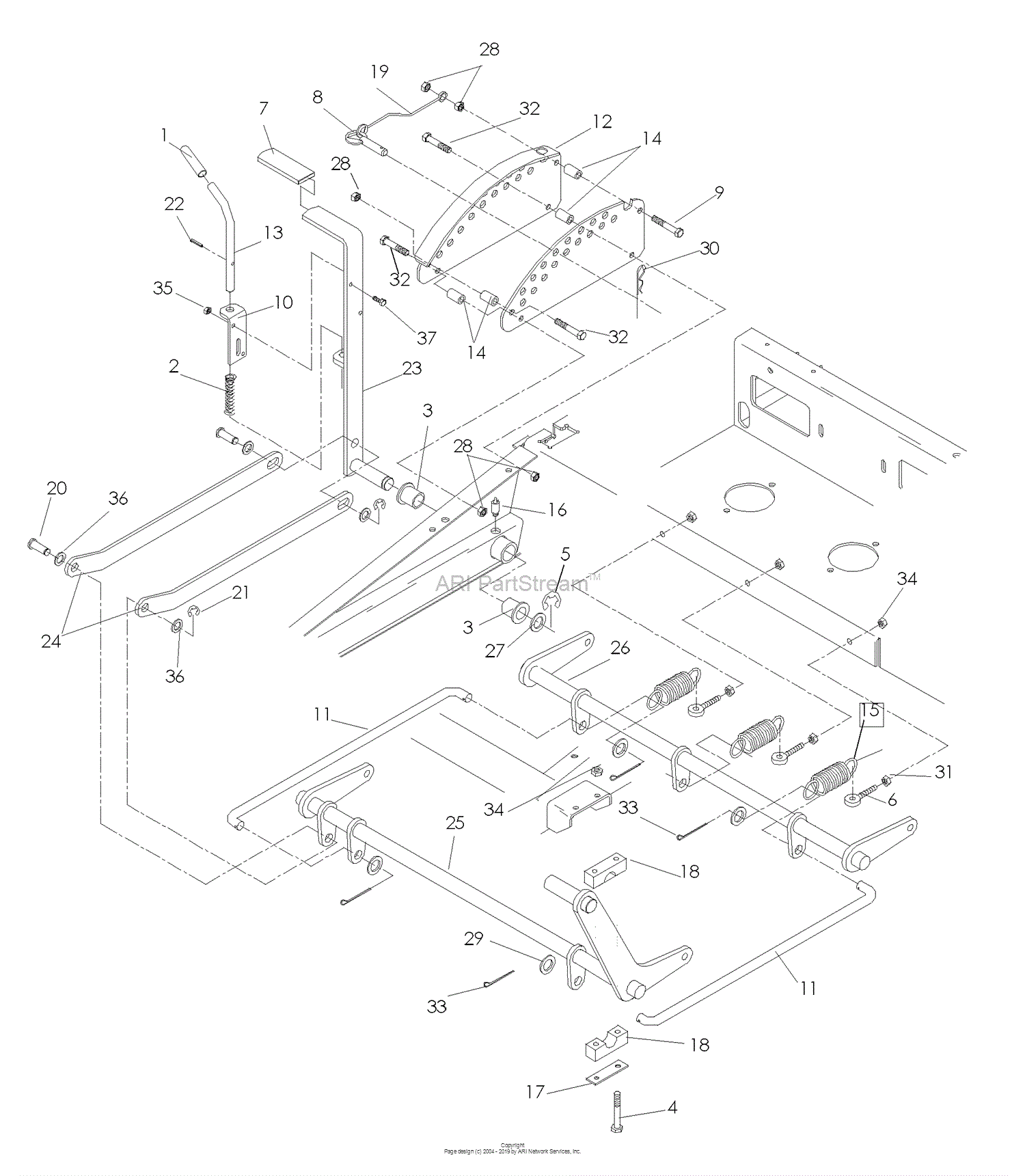 Dixon GRIZZLY ZTR 60 30HP KOHLER 968999591 (2008) Parts Diagram for