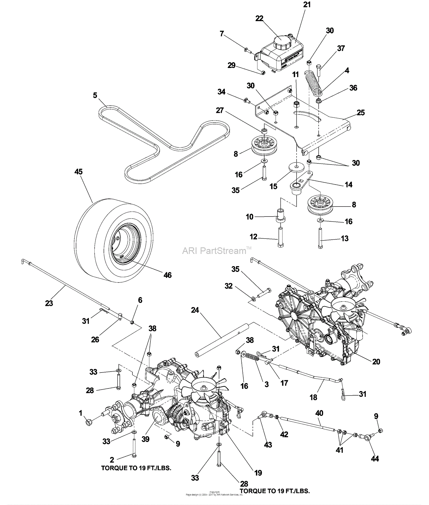 Dixon RAM MAG 50 20 KOHLER - 968999563 (2007) Parts ... dixon ram 50 belt diagram 