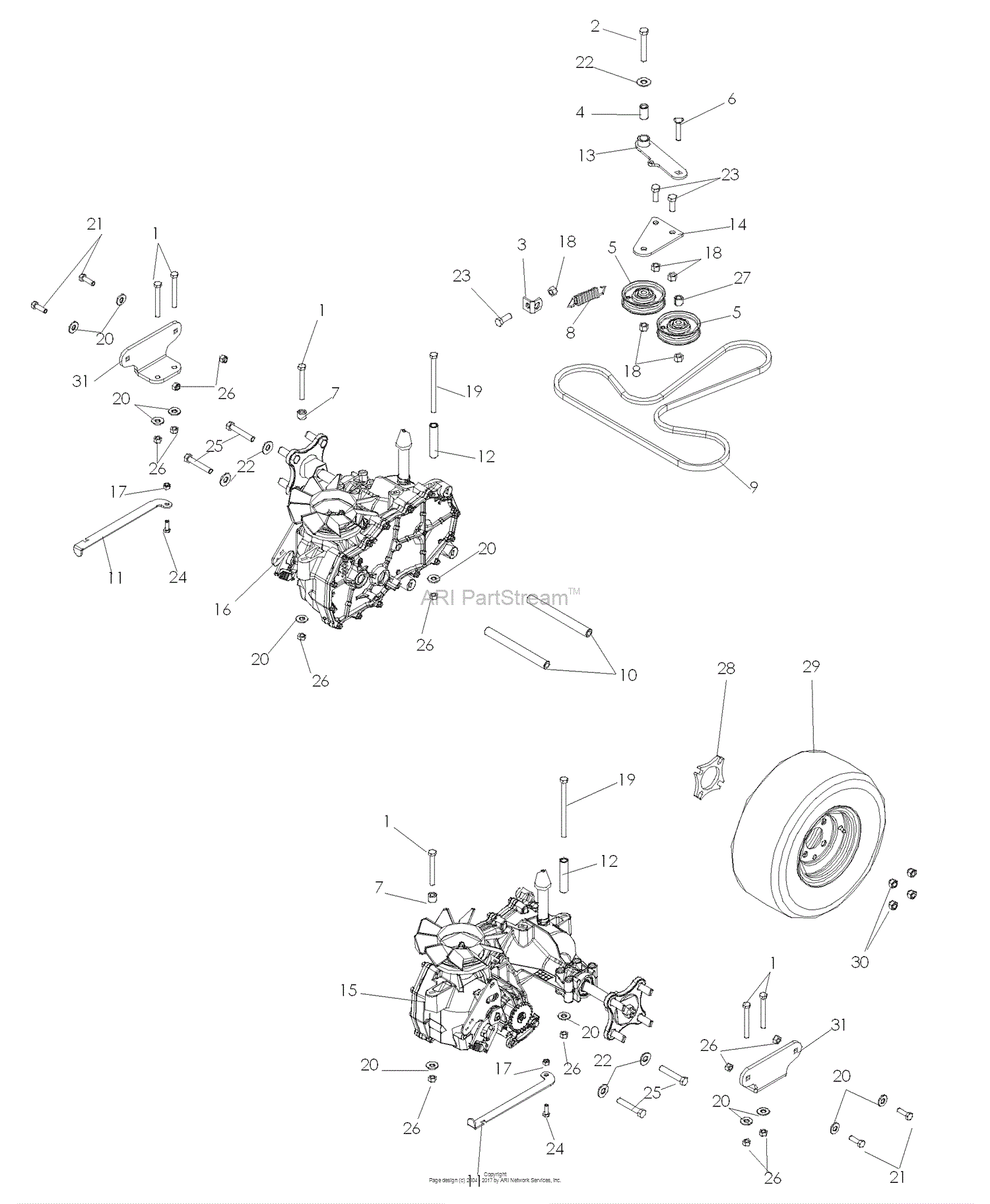 Dixon Speedztr 36 16hp Bands 968999539 2008 Parts Diagram For Drive