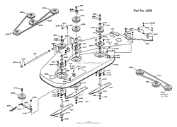 Dixon ZTR 428 (1989) Parts Diagrams country clipper engine diagram 