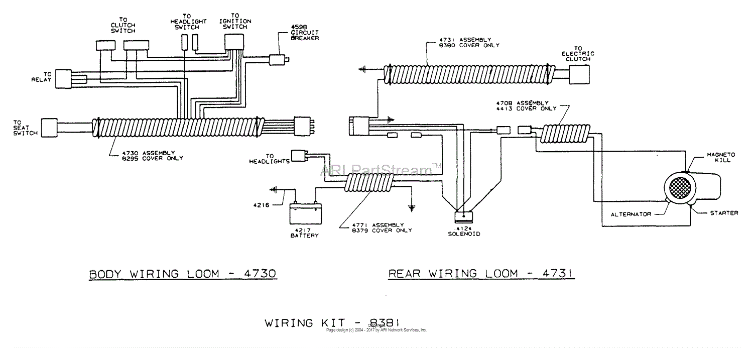 Dixon Ztr 311 Riding Mower Wiring Diagram