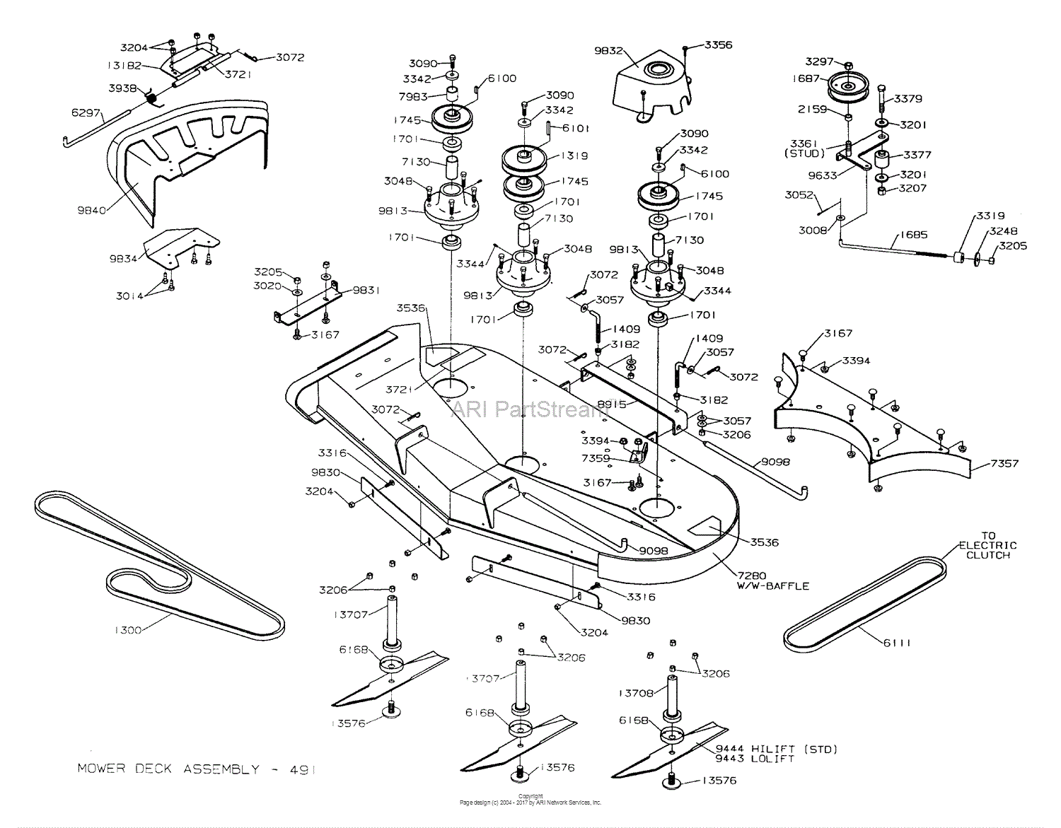 Dixon ztr deals parts