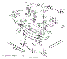 Dixon ZTR 5022 (1999) Parts Diagram for MOWER DECK 60