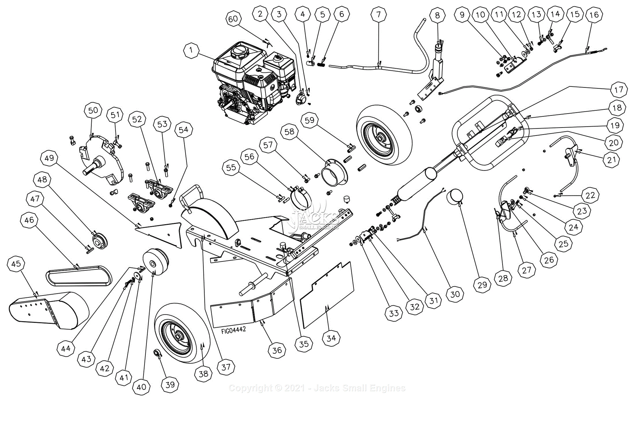 Dosko 2961090 B Parts Diagram for M2961090 Exploded View – Rev B