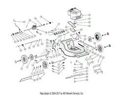 DR Power DR SP22 Self Propelled Lawn Mower (2013 to 2014) Parts Diagrams