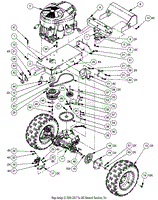 DR Power AT4 Walk Behind Mower (Ser# AT4001165 To Current) Parts Diagrams