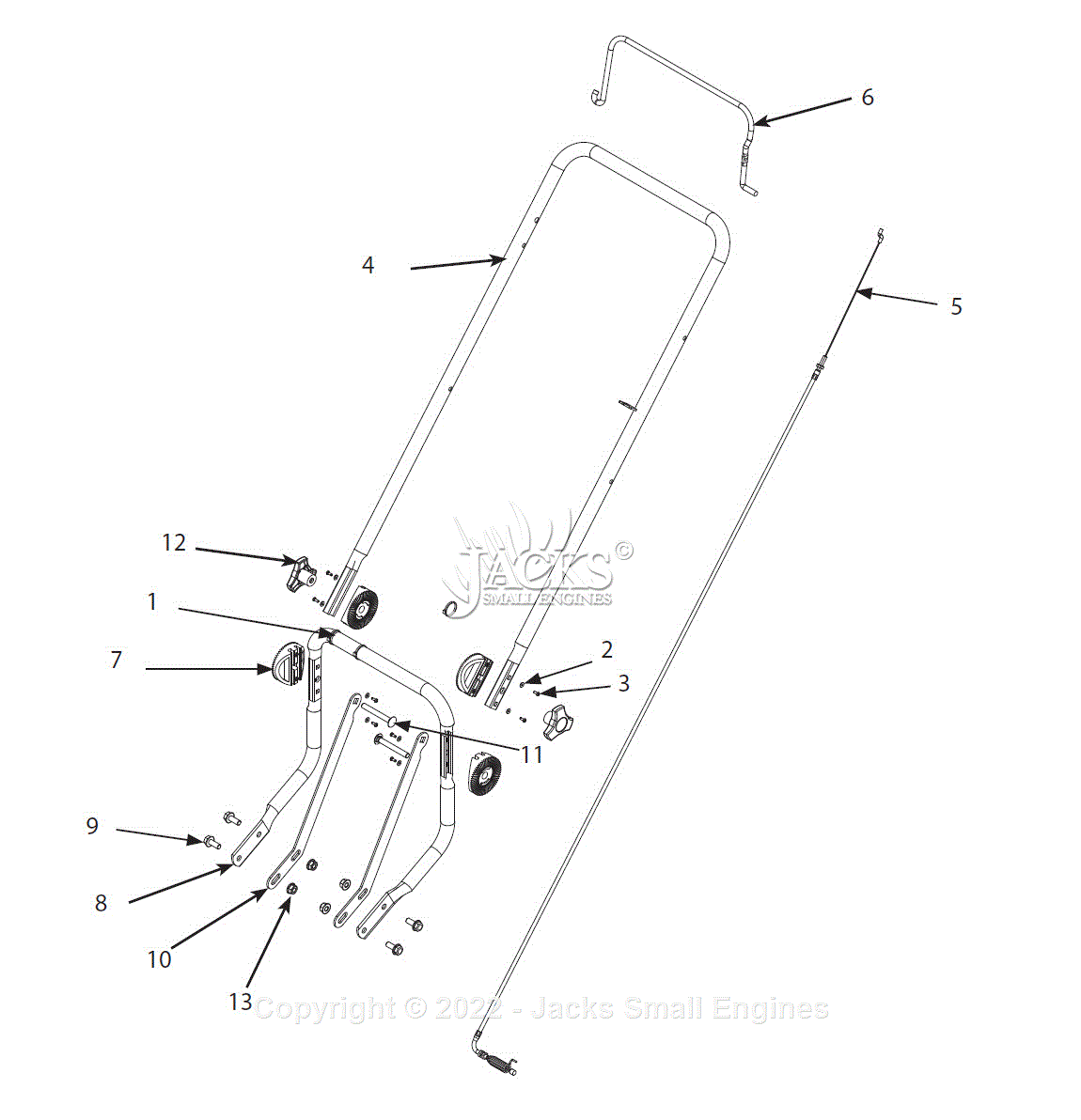 Earthquake SERIES # 032155, MODEL YEAR 2018 Parts Diagram for Parts ...