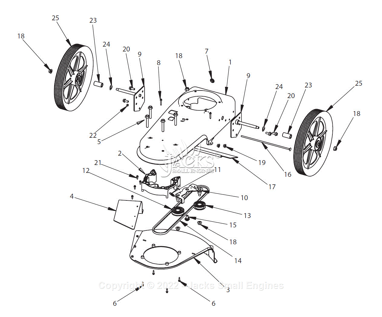 Earthquake SERIES # 016850, MODEL YEAR 2013 Parts Diagram for Parts ...